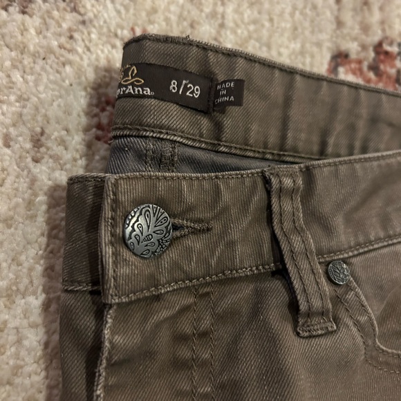 Women’s Prana Grey / Brown 8/29 Pants - Picture 4 of 5